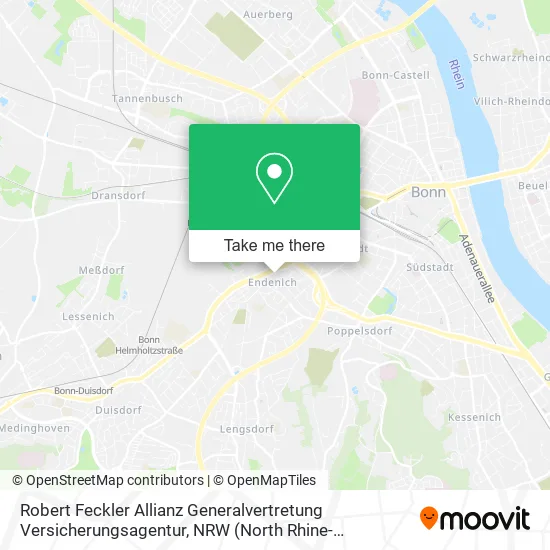 Карта Robert Feckler Allianz Generalvertretung Versicherungsagentur