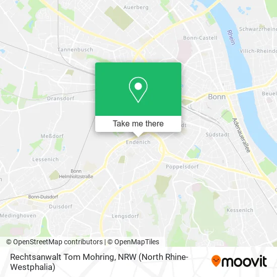 Карта Rechtsanwalt Tom Mohring