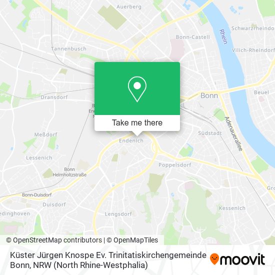 Küster Jürgen Knospe Ev. Trinitatiskirchengemeinde Bonn map