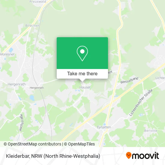 Карта Kleiderbar