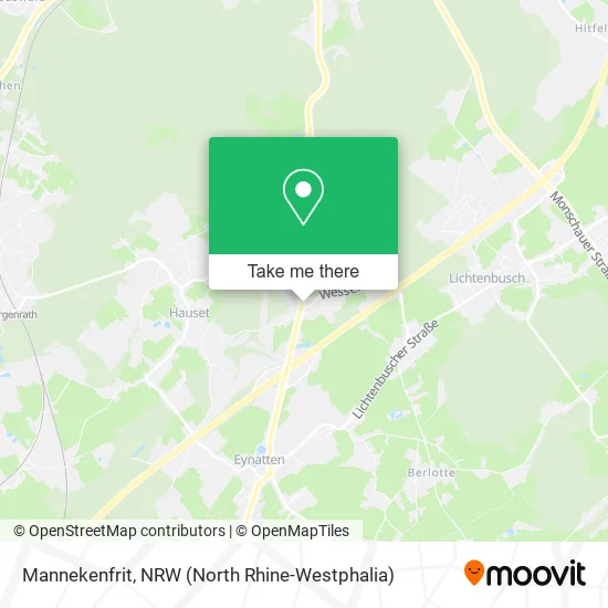 Карта Mannekenfrit