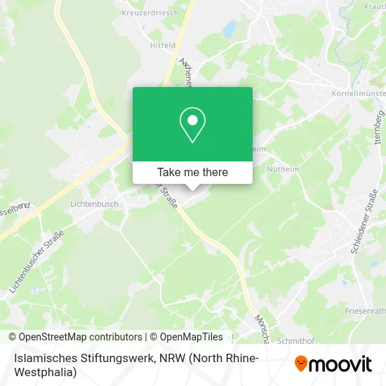 Islamisches Stiftungswerk map