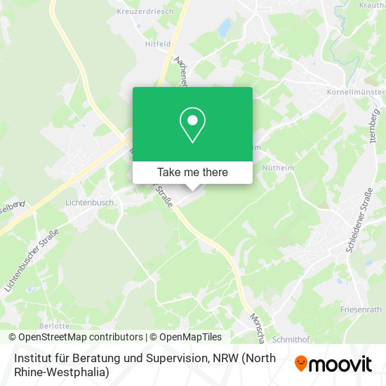 Institut für Beratung und Supervision map