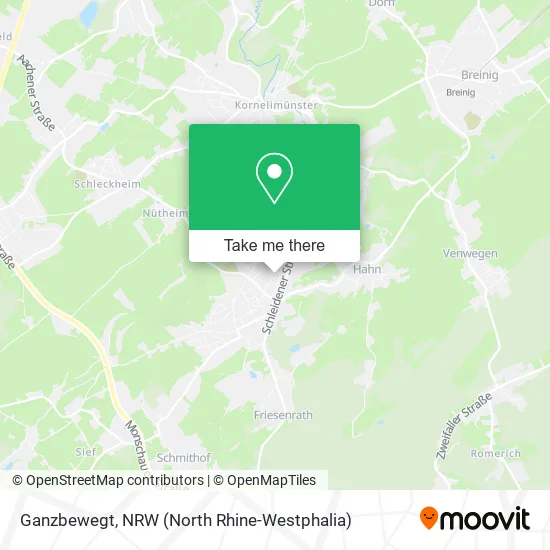 Карта Ganzbewegt