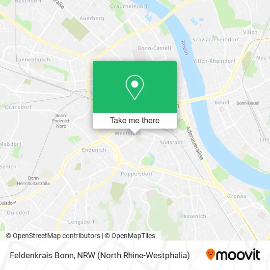 Feldenkrais Bonn map