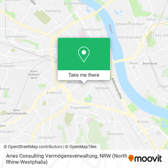 Карта Aries Consulting Vermögensverwaltung