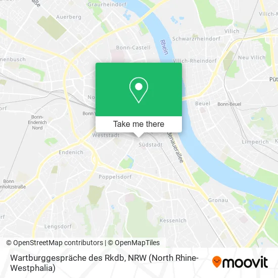 Карта Wartburggespräche des Rkdb