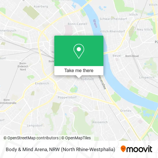 Карта Body & Mind Arena