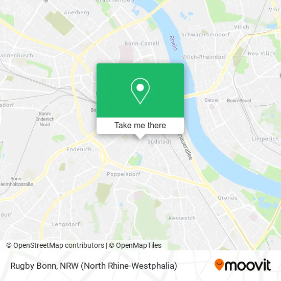 Карта Rugby Bonn
