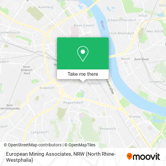 Карта European Mining Associates