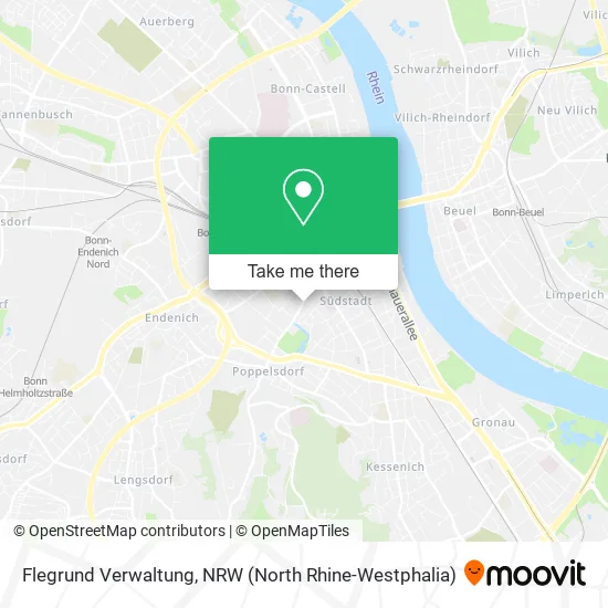 Карта Flegrund Verwaltung