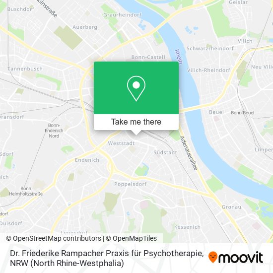 Dr. Friederike Rampacher Praxis für Psychotherapie map