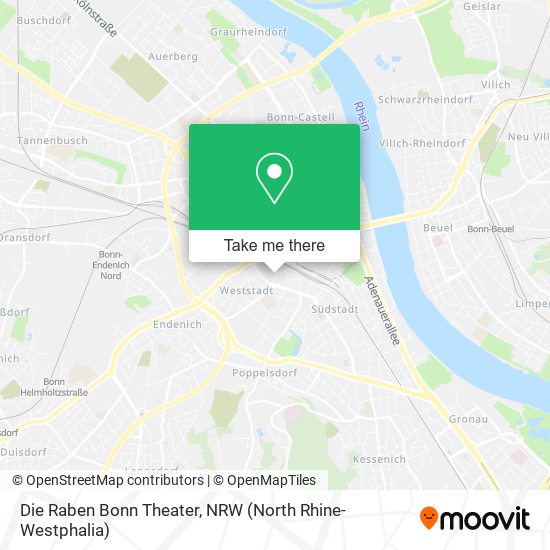 Карта Die Raben Bonn Theater