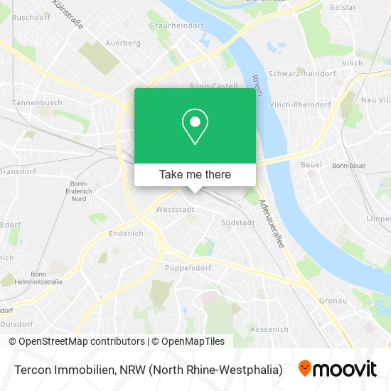 Tercon Immobilien map