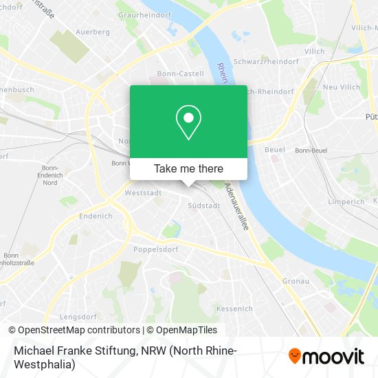 Michael Franke Stiftung map