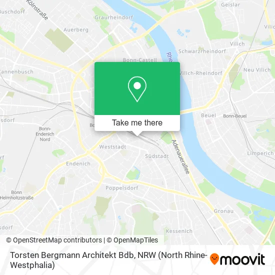 Карта Torsten Bergmann Architekt Bdb