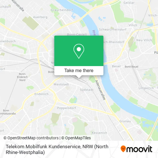 Карта Telekom Mobilfunk Kundenservice