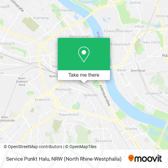 Карта Service Punkt Halu
