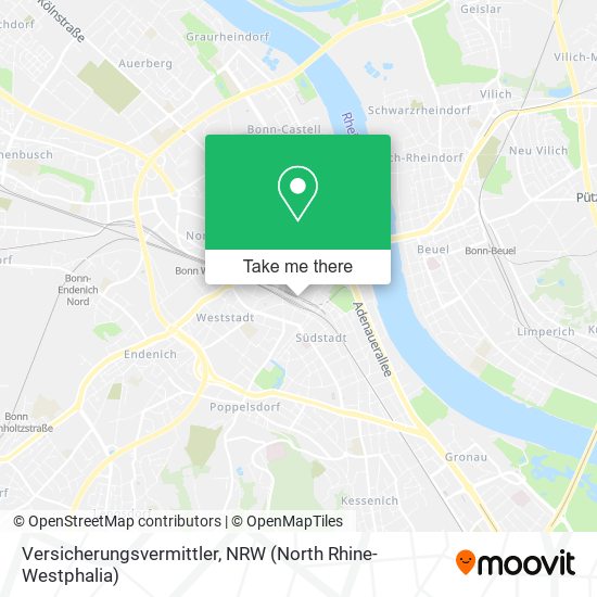 Versicherungsvermittler map