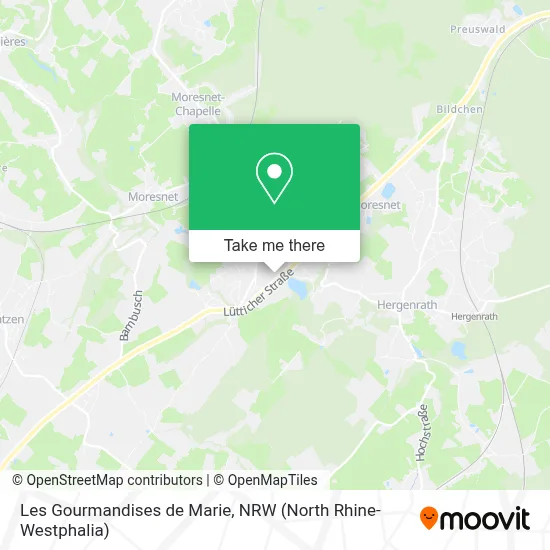Les Gourmandises de Marie map