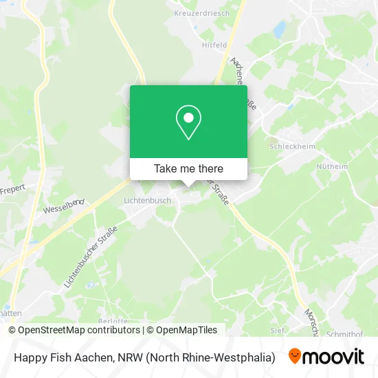 Карта Happy Fish Aachen
