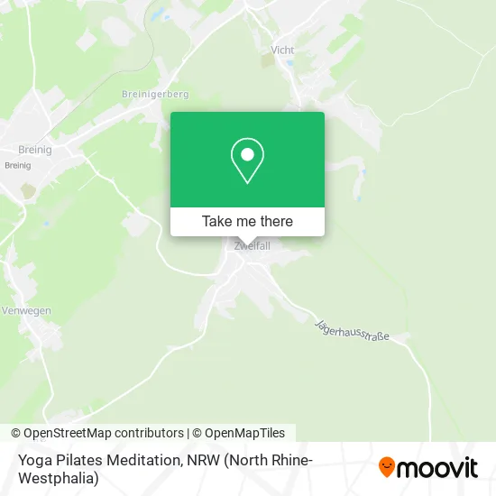 Yoga Pilates Meditation map