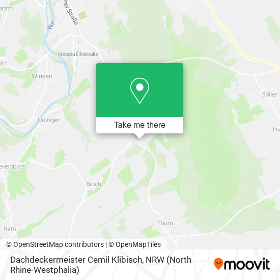 Dachdeckermeister Cemil Klibisch map