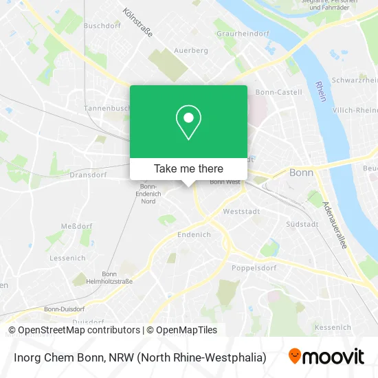 Карта Inorg Chem Bonn