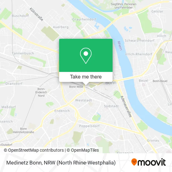 Карта Medinetz Bonn