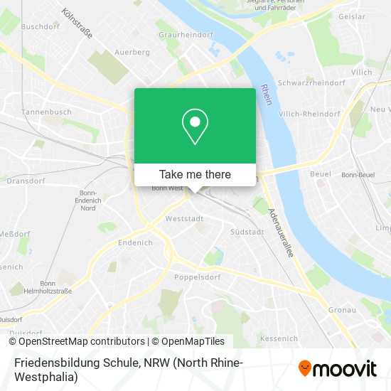 Friedensbildung Schule map