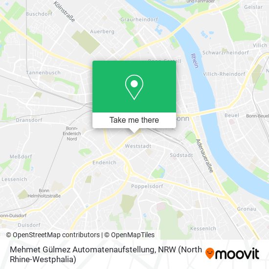 Mehmet Gülmez Automatenaufstellung map