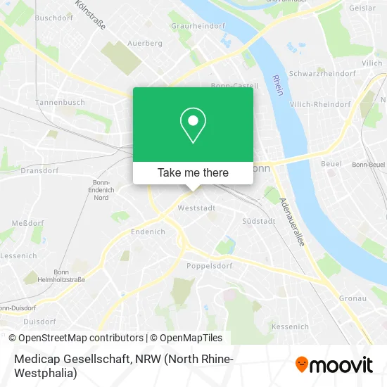 Карта Medicap Gesellschaft