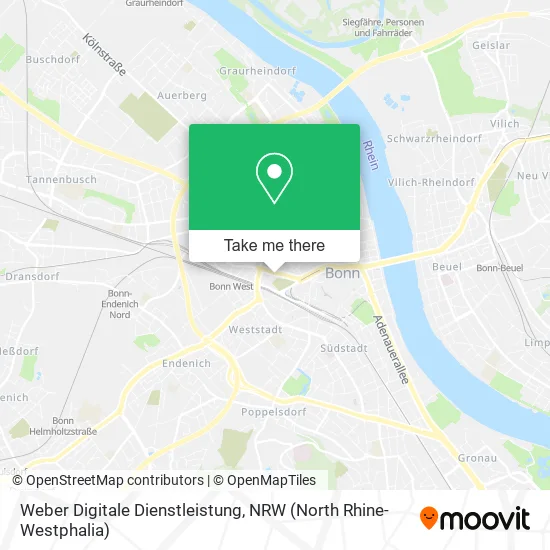 Карта Weber Digitale Dienstleistung