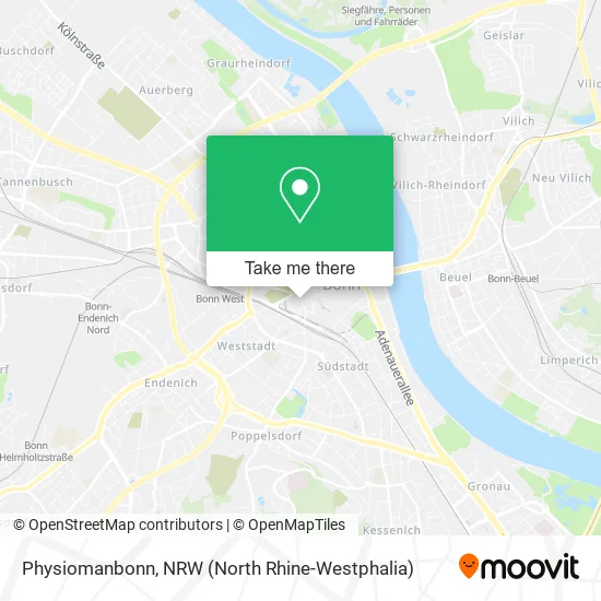 Карта Physiomanbonn