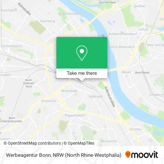 Werbeagentur Bonn map