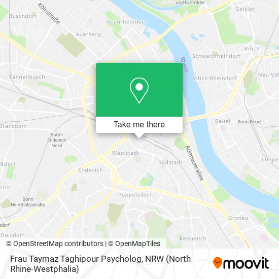 Карта Frau Taymaz Taghipour Psycholog