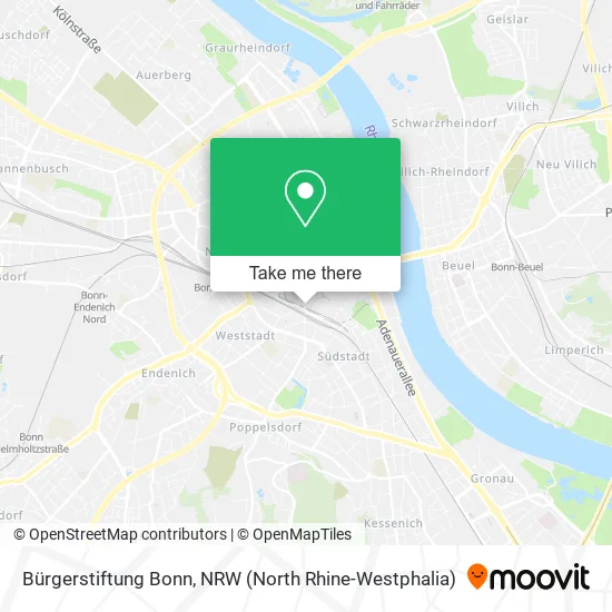 Bürgerstiftung Bonn map