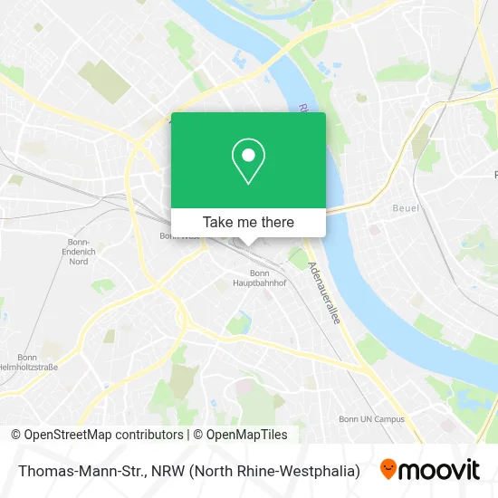 Thomas-Mann-Str. map