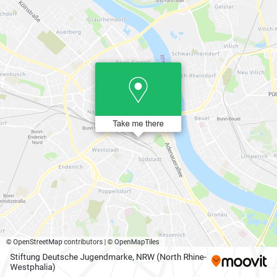 Stiftung Deutsche Jugendmarke map