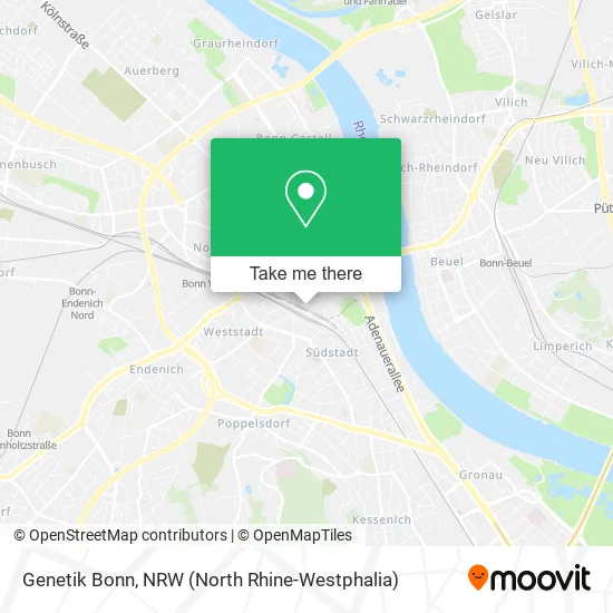 Карта Genetik Bonn