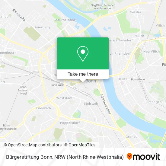 Карта Bürgerstiftung Bonn