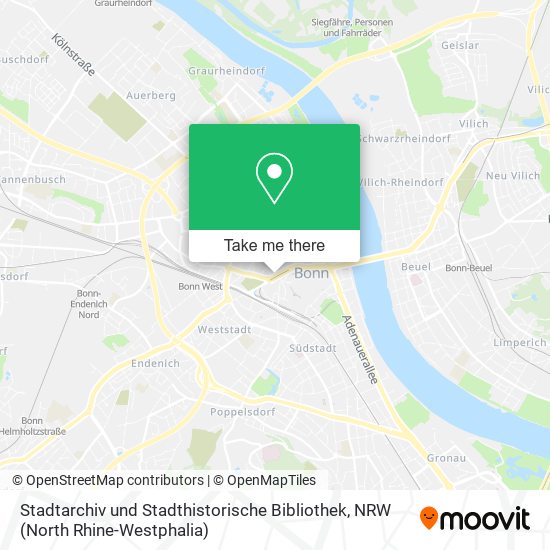 Stadtarchiv und Stadthistorische Bibliothek map