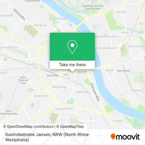 Gastrobetriebe Jansen map