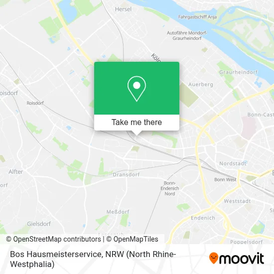 Bos Hausmeisterservice map