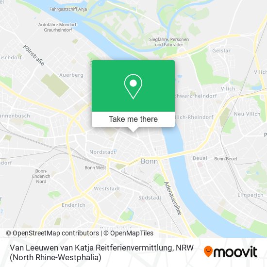 Van Leeuwen van Katja Reitferienvermittlung map