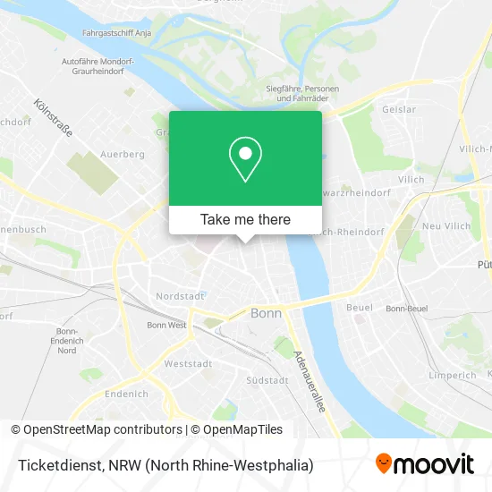 Ticketdienst map