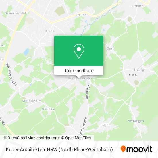 Карта Kuper Architekten