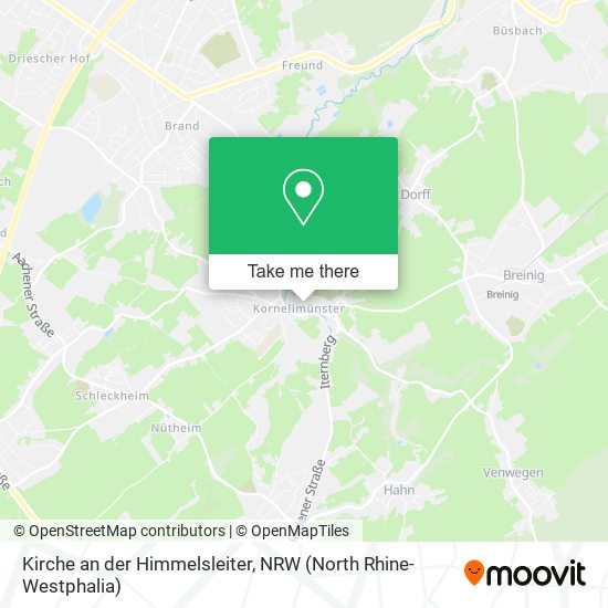 Kirche an der Himmelsleiter map