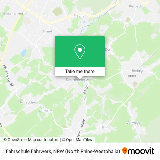 Карта Fahrschule Fahrwerk