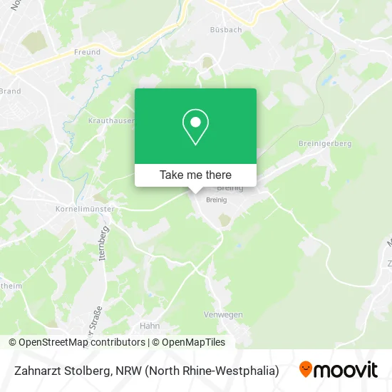 Карта Zahnarzt Stolberg